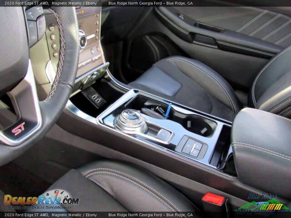 2020 Ford Edge ST AWD Magnetic Metallic / Ebony Photo #26