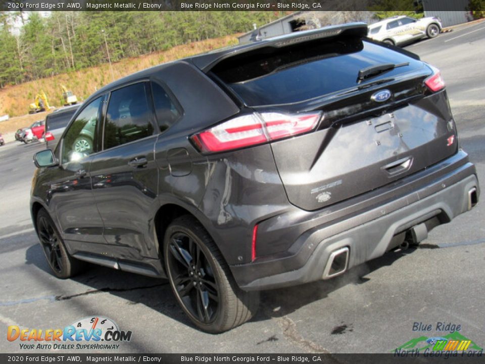 2020 Ford Edge ST AWD Magnetic Metallic / Ebony Photo #31