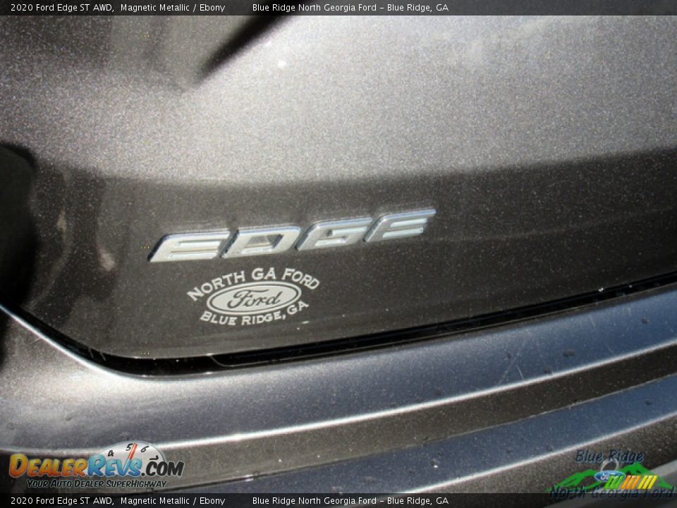2020 Ford Edge ST AWD Magnetic Metallic / Ebony Photo #32