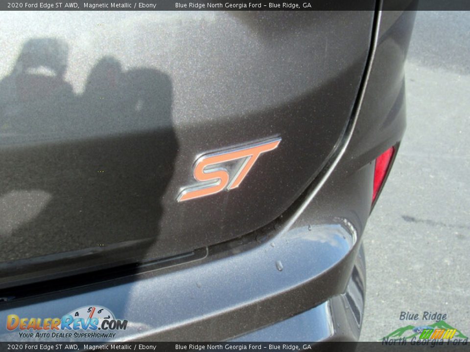 2020 Ford Edge ST AWD Magnetic Metallic / Ebony Photo #33