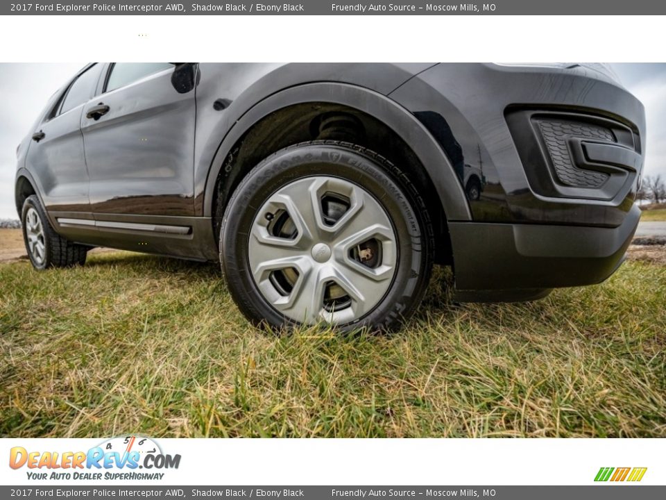 2017 Ford Explorer Police Interceptor AWD Shadow Black / Ebony Black Photo #2