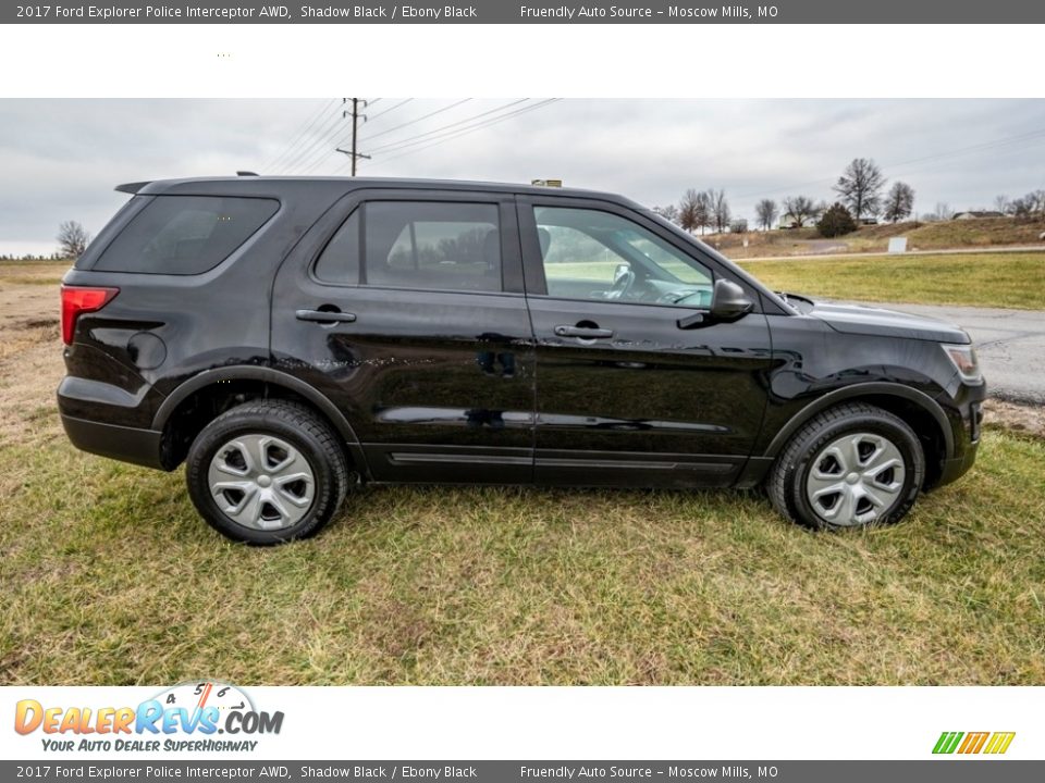 Shadow Black 2017 Ford Explorer Police Interceptor AWD Photo #3