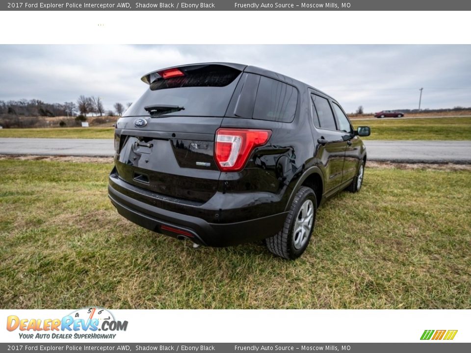 2017 Ford Explorer Police Interceptor AWD Shadow Black / Ebony Black Photo #4