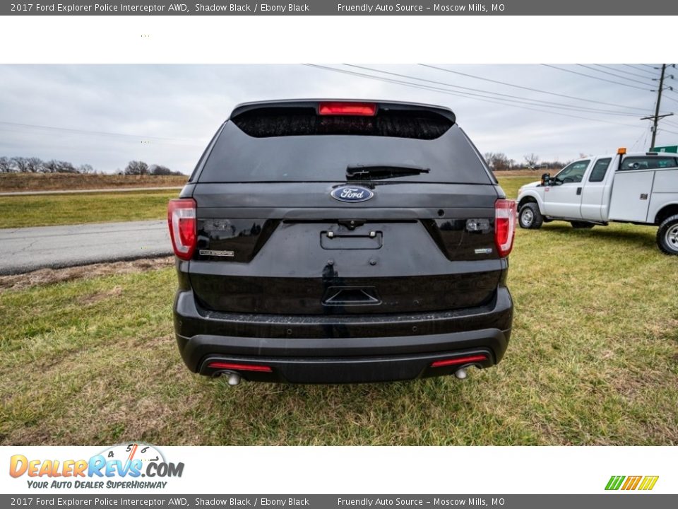 2017 Ford Explorer Police Interceptor AWD Shadow Black / Ebony Black Photo #5