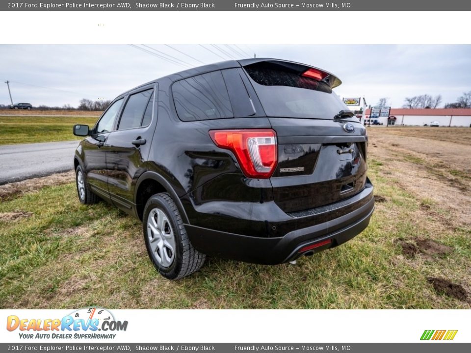 2017 Ford Explorer Police Interceptor AWD Shadow Black / Ebony Black Photo #6