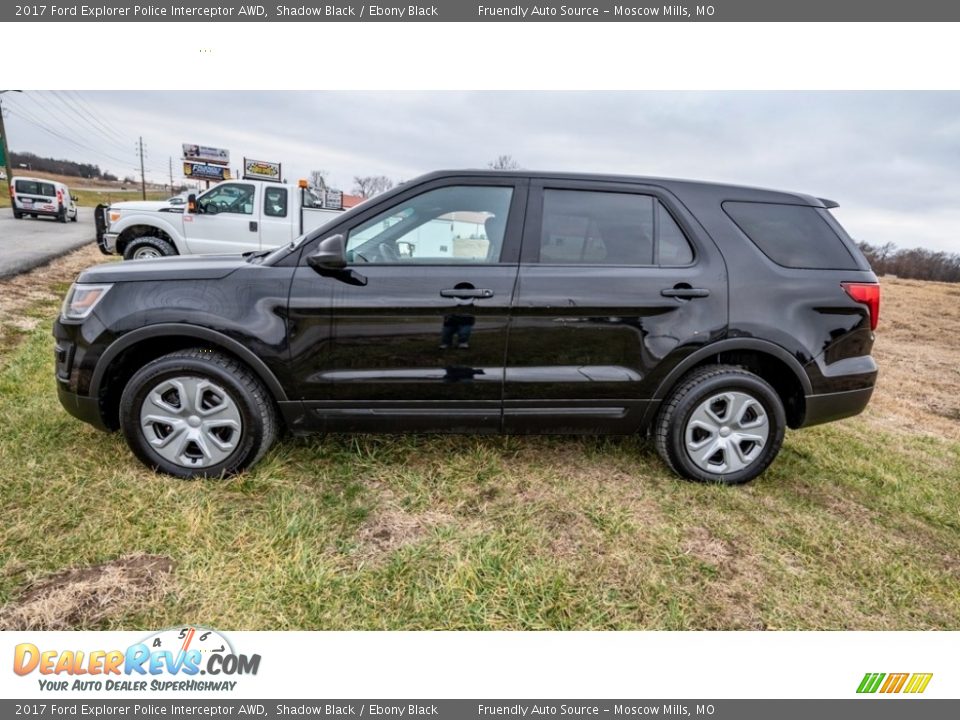 Shadow Black 2017 Ford Explorer Police Interceptor AWD Photo #7