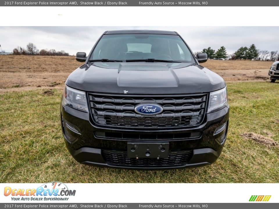 2017 Ford Explorer Police Interceptor AWD Shadow Black / Ebony Black Photo #9