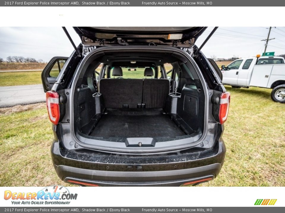 2017 Ford Explorer Police Interceptor AWD Trunk Photo #21