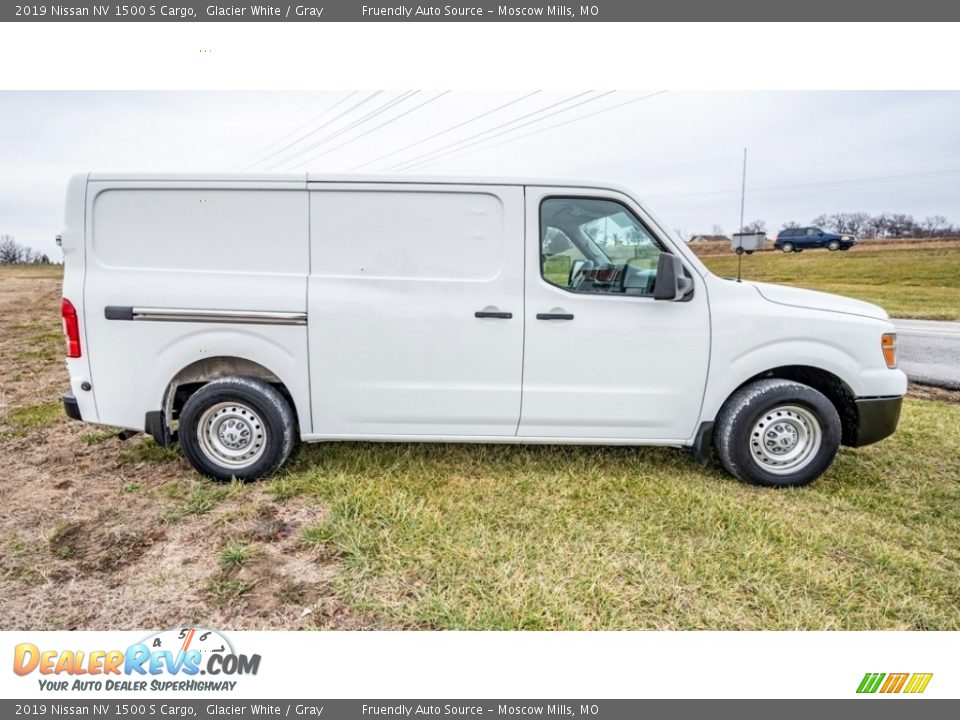 Glacier White 2019 Nissan NV 1500 S Cargo Photo #3