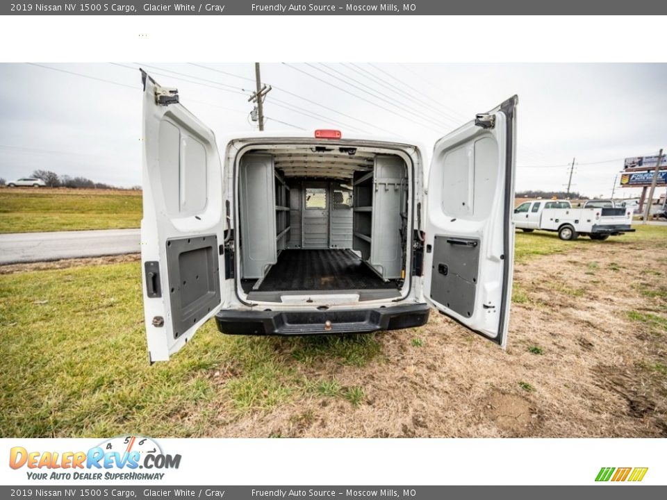 2019 Nissan NV 1500 S Cargo Glacier White / Gray Photo #20