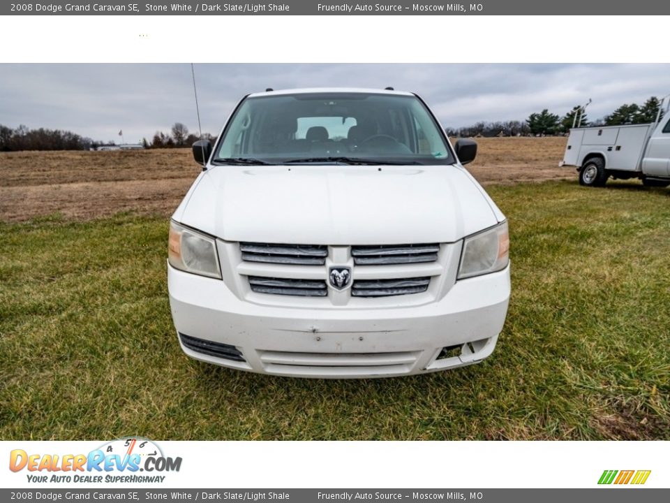 2008 Dodge Grand Caravan SE Stone White / Dark Slate/Light Shale Photo #9