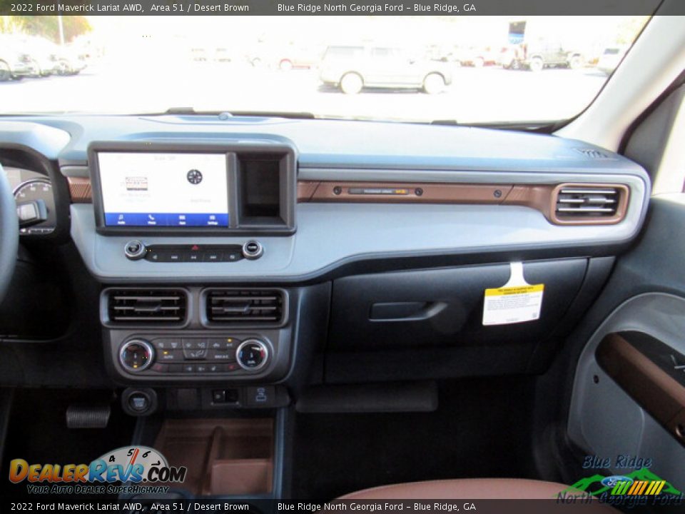 2022 Ford Maverick Lariat AWD Area 51 / Desert Brown Photo #16