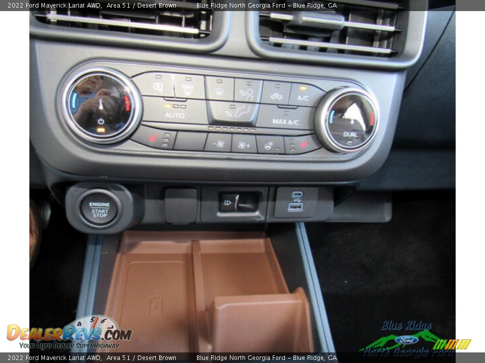 2022 Ford Maverick Lariat AWD Area 51 / Desert Brown Photo #21