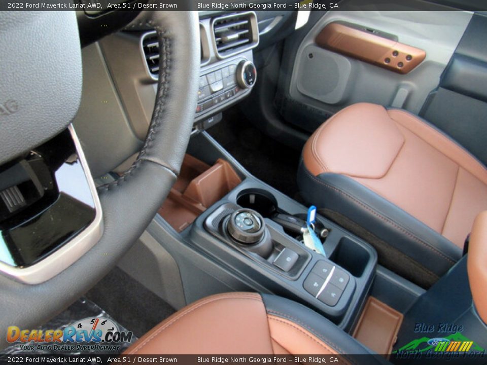 2022 Ford Maverick Lariat AWD Area 51 / Desert Brown Photo #23