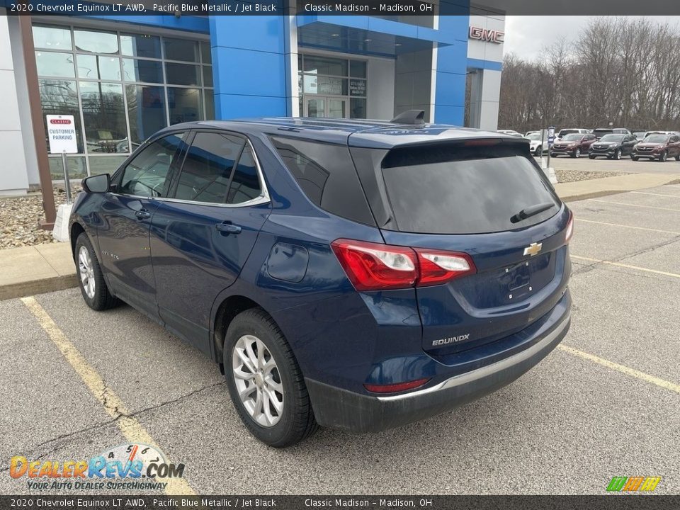 2020 Chevrolet Equinox LT AWD Pacific Blue Metallic / Jet Black Photo #2