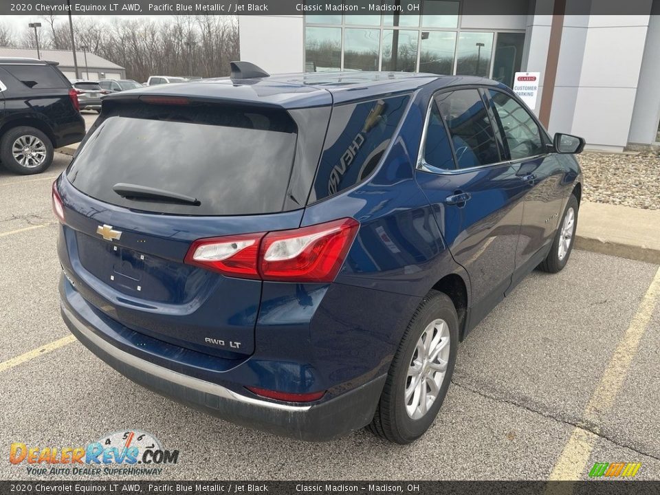 2020 Chevrolet Equinox LT AWD Pacific Blue Metallic / Jet Black Photo #3