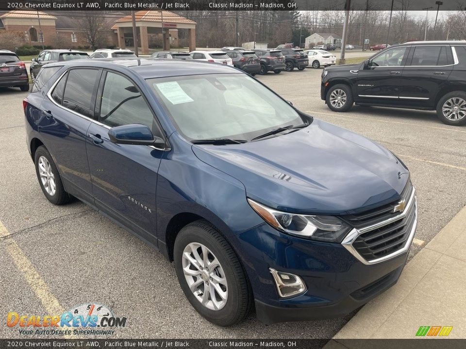 2020 Chevrolet Equinox LT AWD Pacific Blue Metallic / Jet Black Photo #4