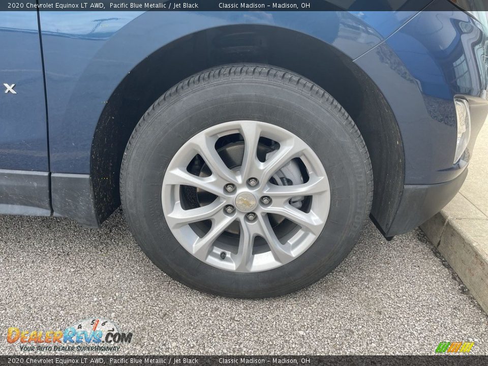 2020 Chevrolet Equinox LT AWD Pacific Blue Metallic / Jet Black Photo #5