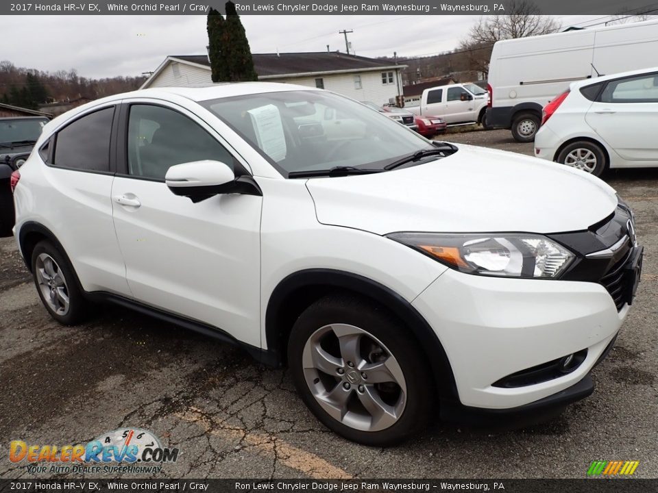 White Orchid Pearl 2017 Honda HR-V EX Photo #4