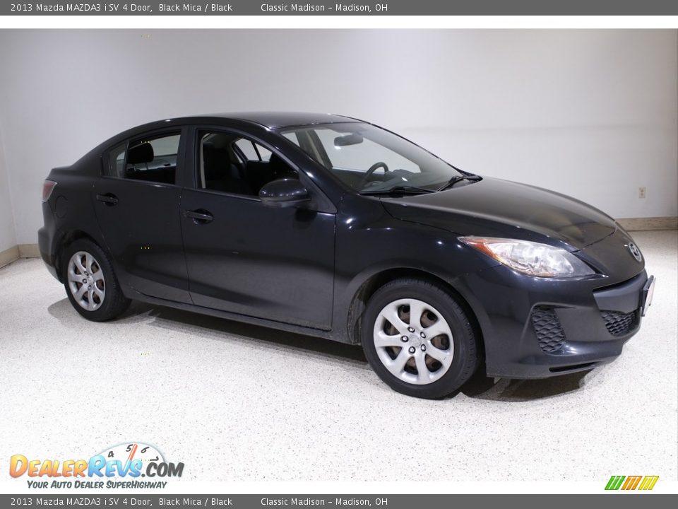 2013 Mazda MAZDA3 i SV 4 Door Black Mica / Black Photo #1
