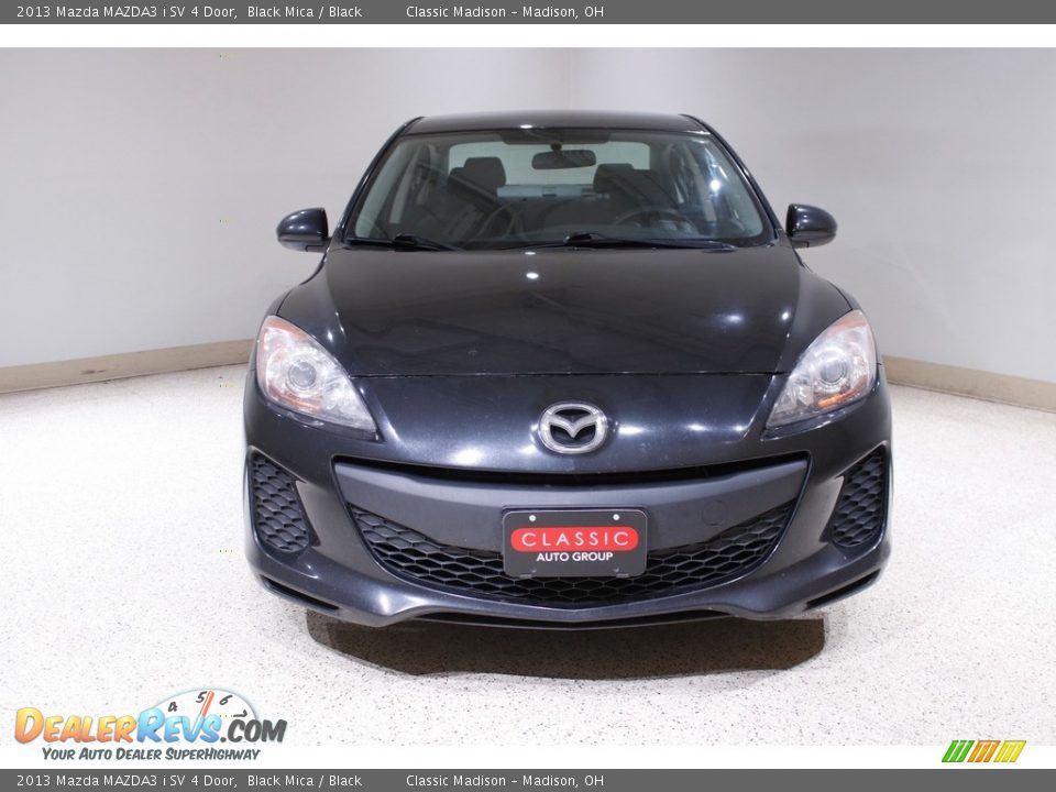 2013 Mazda MAZDA3 i SV 4 Door Black Mica / Black Photo #2