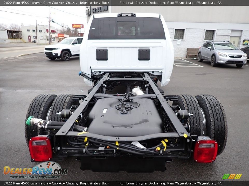 2022 Ram 4500 Laramie Crew Cab 4x4 Chassis Bright White / Black Photo #4