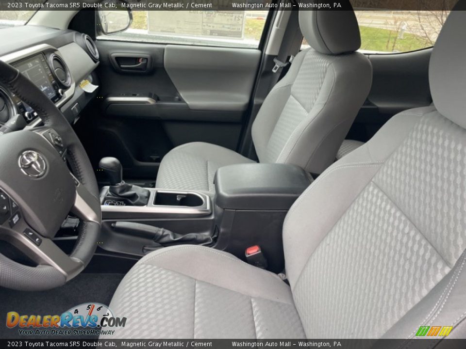 Front Seat of 2023 Toyota Tacoma SR5 Double Cab Photo #4