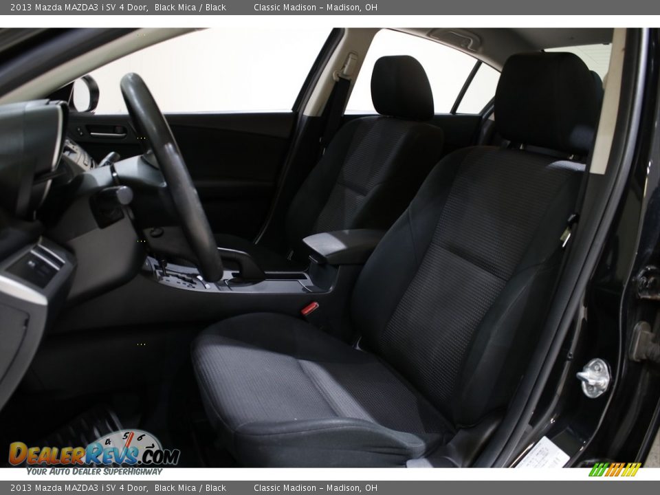 2013 Mazda MAZDA3 i SV 4 Door Black Mica / Black Photo #5