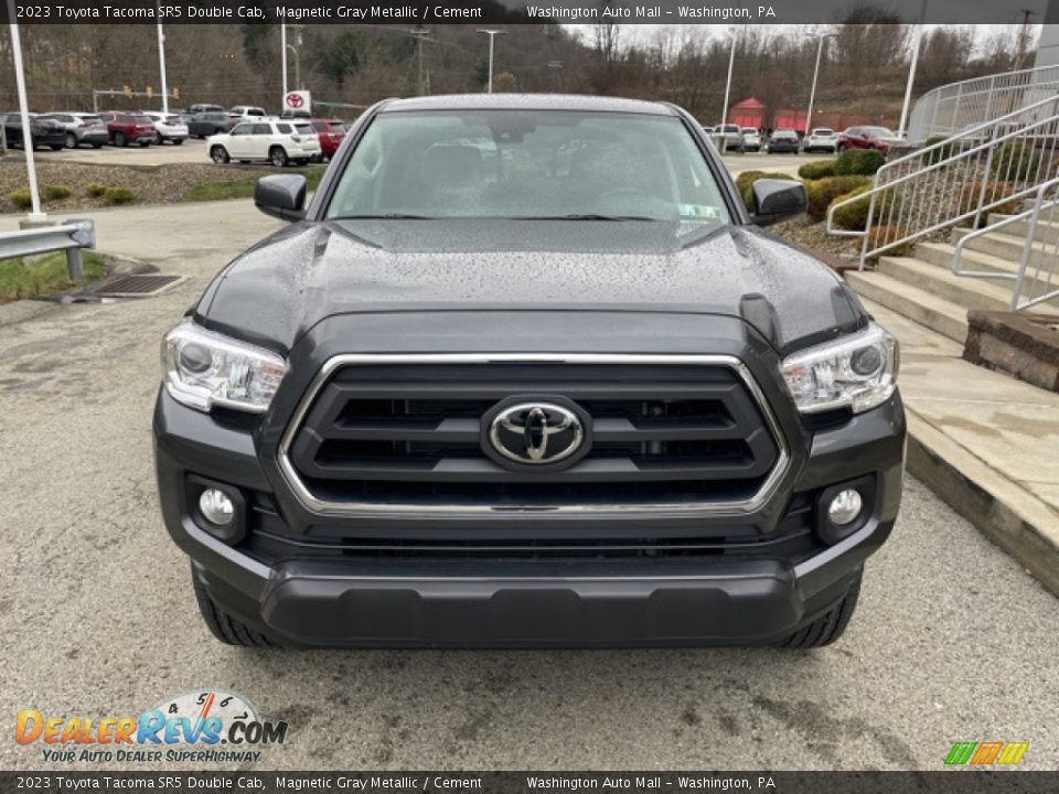 2023 Toyota Tacoma SR5 Double Cab Magnetic Gray Metallic / Cement Photo #6