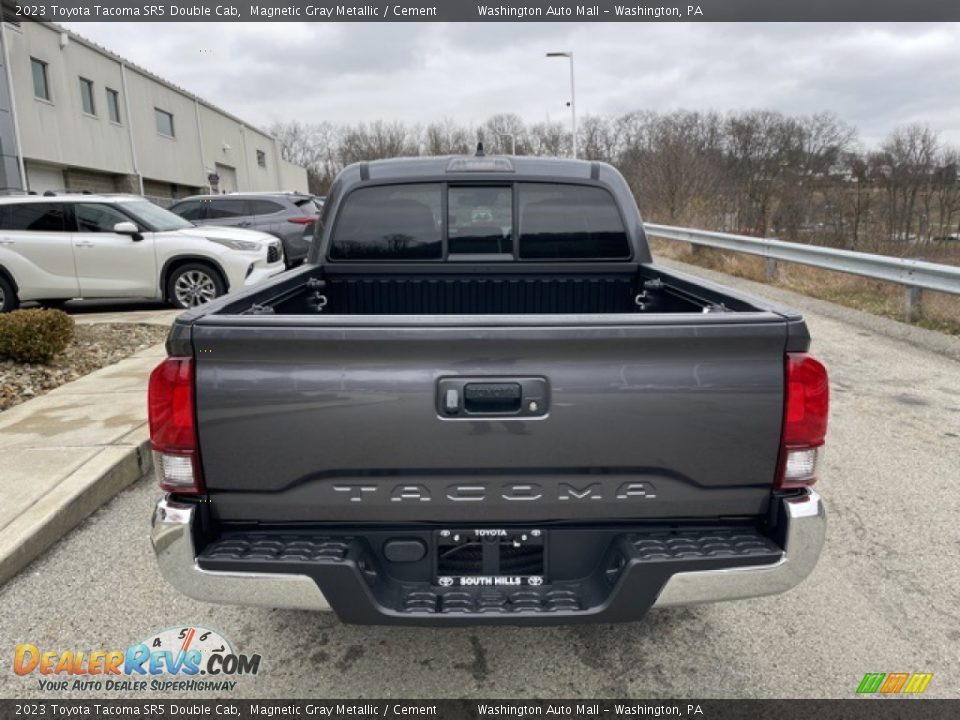 2023 Toyota Tacoma SR5 Double Cab Magnetic Gray Metallic / Cement Photo #8