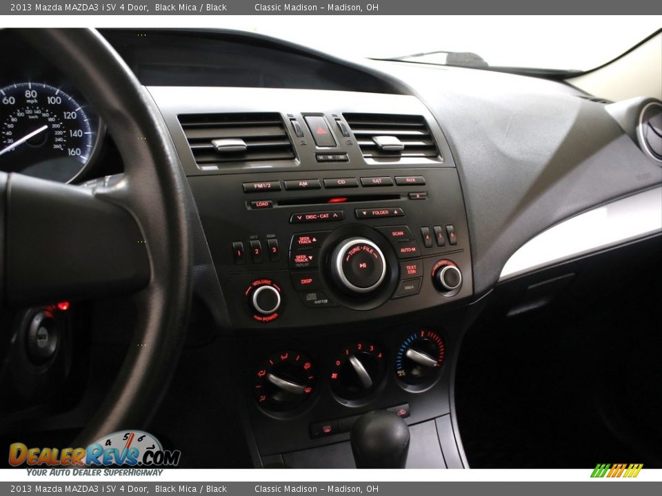 2013 Mazda MAZDA3 i SV 4 Door Black Mica / Black Photo #9
