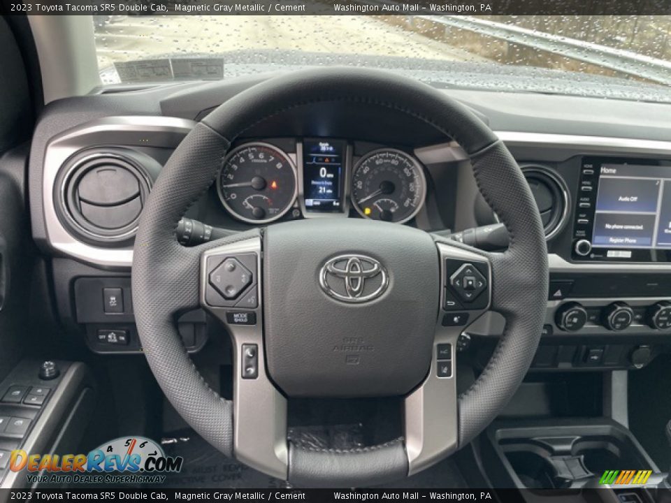 2023 Toyota Tacoma SR5 Double Cab Steering Wheel Photo #10