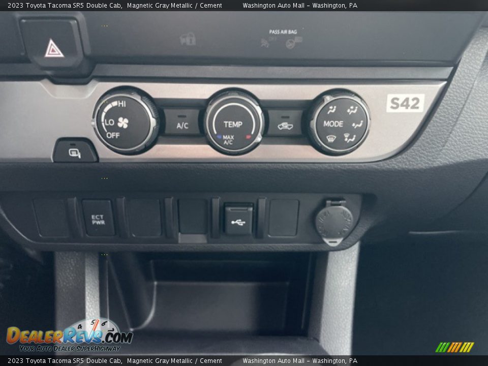 Controls of 2023 Toyota Tacoma SR5 Double Cab Photo #15