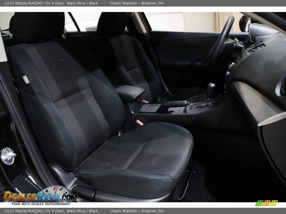 2013 Mazda MAZDA3 i SV 4 Door Black Mica / Black Photo #15