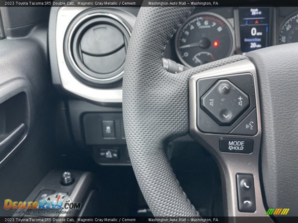 2023 Toyota Tacoma SR5 Double Cab Steering Wheel Photo #16