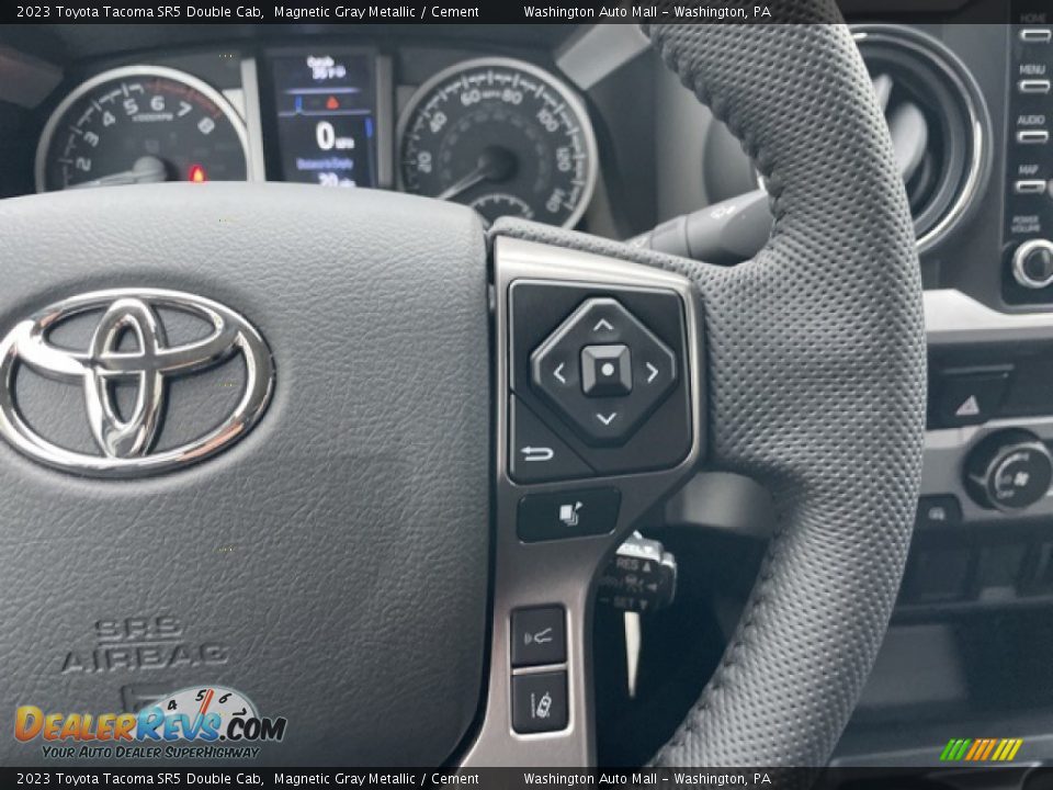 2023 Toyota Tacoma SR5 Double Cab Steering Wheel Photo #17