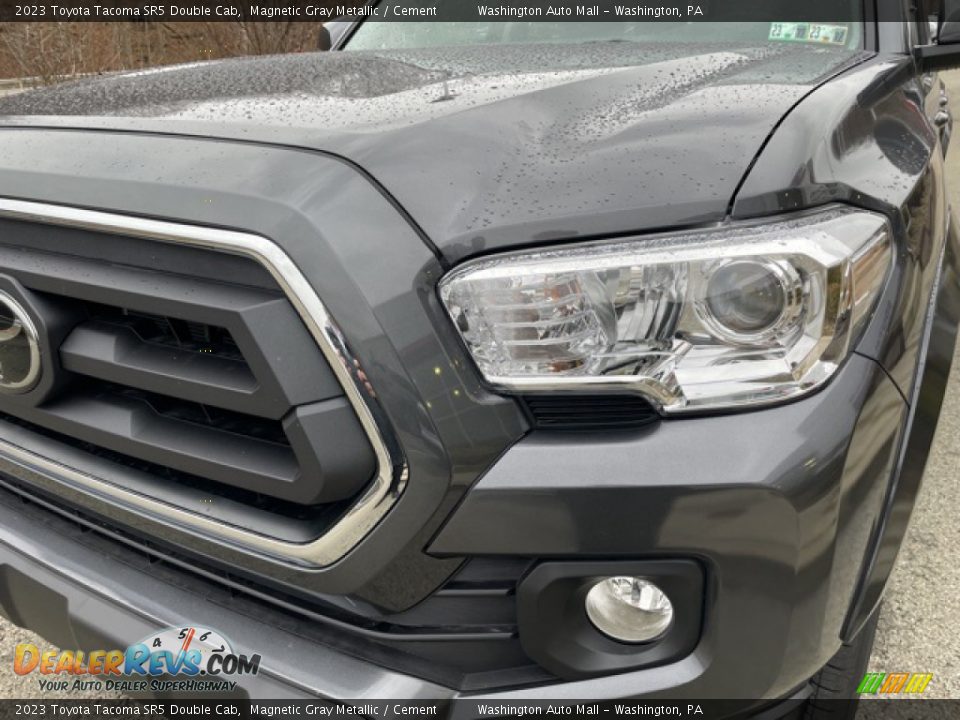 2023 Toyota Tacoma SR5 Double Cab Magnetic Gray Metallic / Cement Photo #20