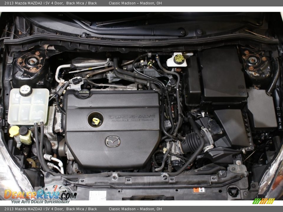 2013 Mazda MAZDA3 i SV 4 Door Black Mica / Black Photo #19