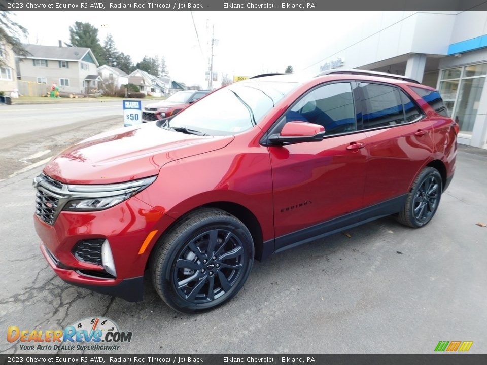 2023 Chevrolet Equinox RS AWD Radiant Red Tintcoat / Jet Black Photo #1