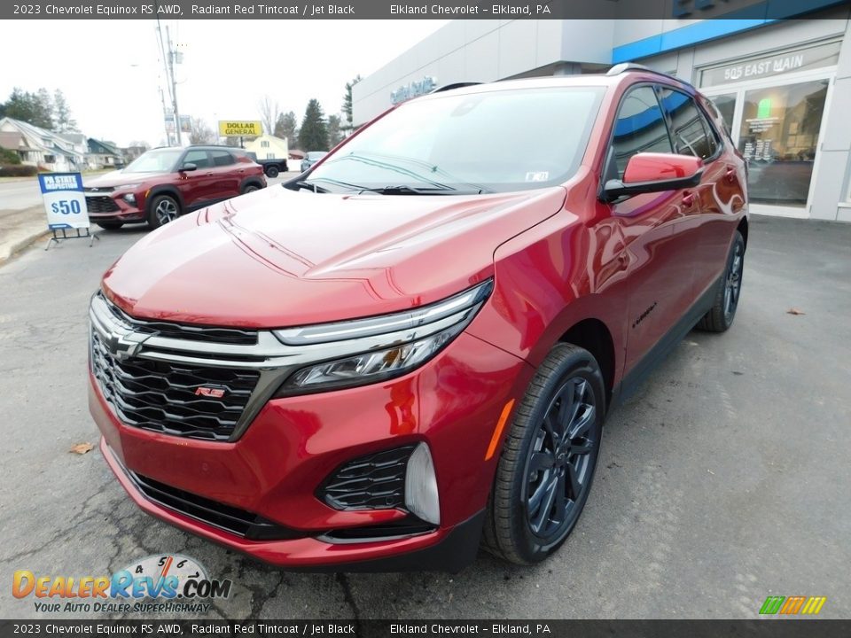 2023 Chevrolet Equinox RS AWD Radiant Red Tintcoat / Jet Black Photo #2