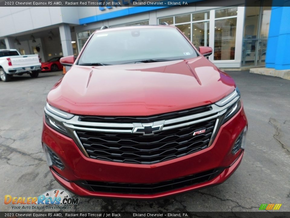 2023 Chevrolet Equinox RS AWD Radiant Red Tintcoat / Jet Black Photo #3