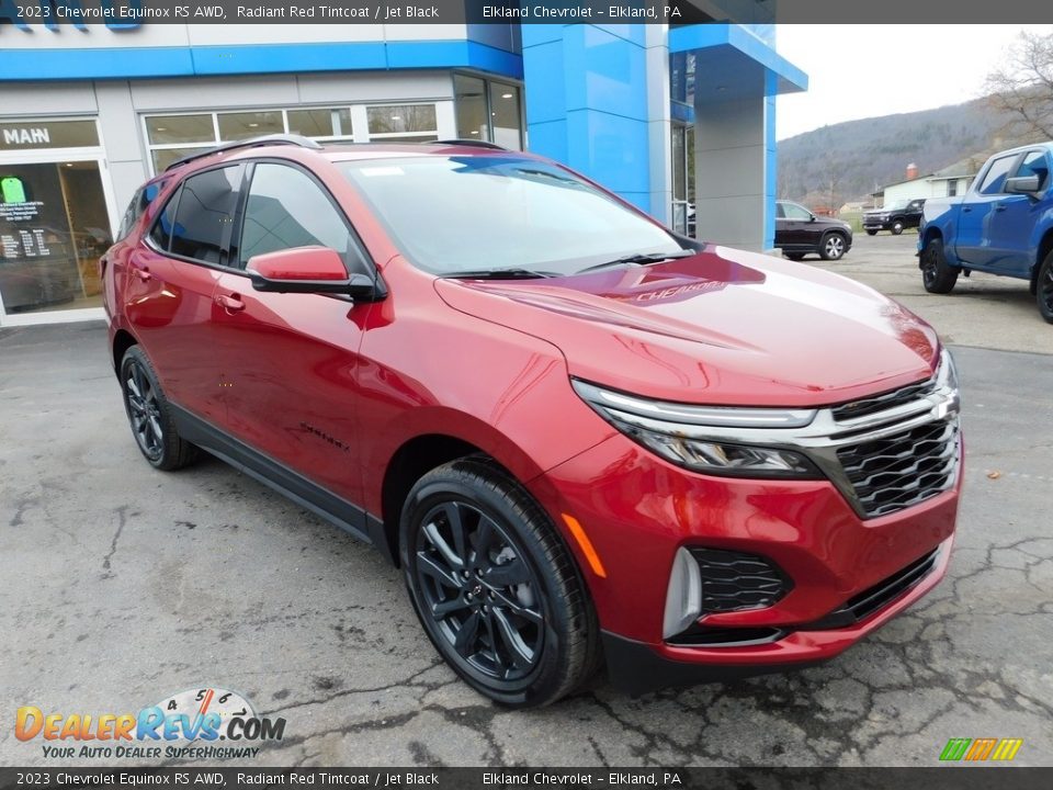 2023 Chevrolet Equinox RS AWD Radiant Red Tintcoat / Jet Black Photo #4