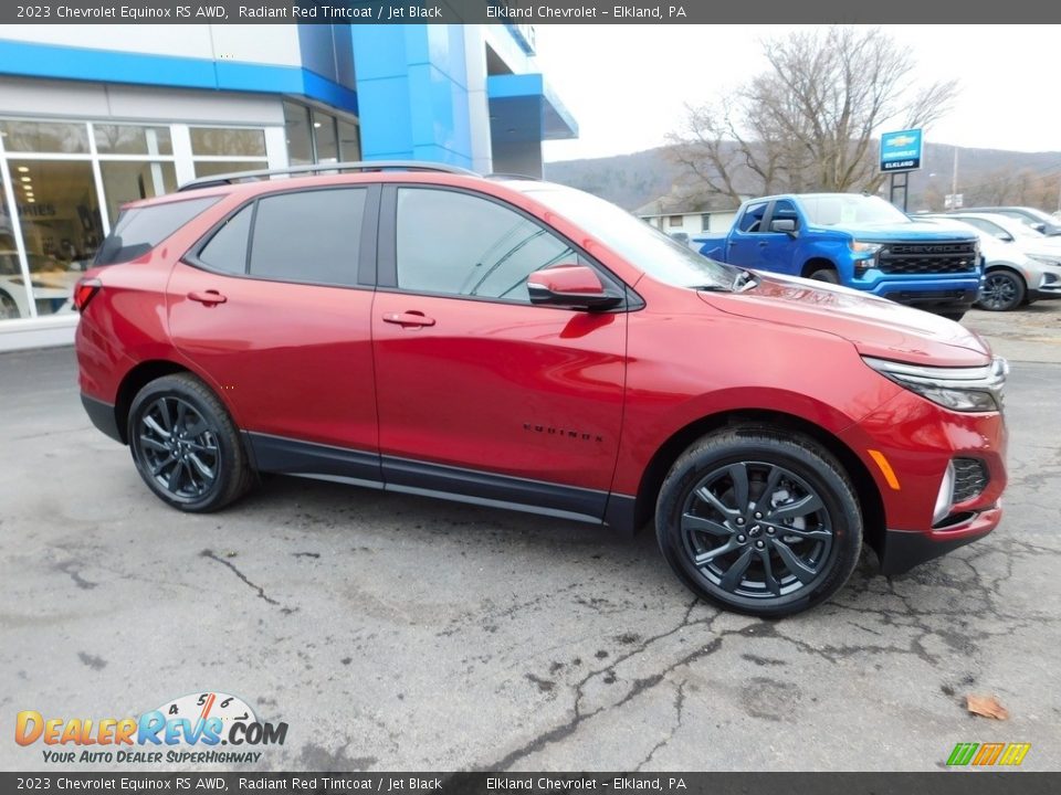 2023 Chevrolet Equinox RS AWD Radiant Red Tintcoat / Jet Black Photo #5