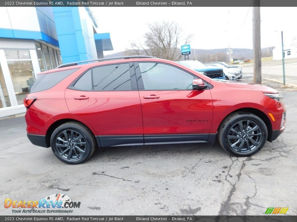 2023 Chevrolet Equinox RS AWD Radiant Red Tintcoat / Jet Black Photo #6