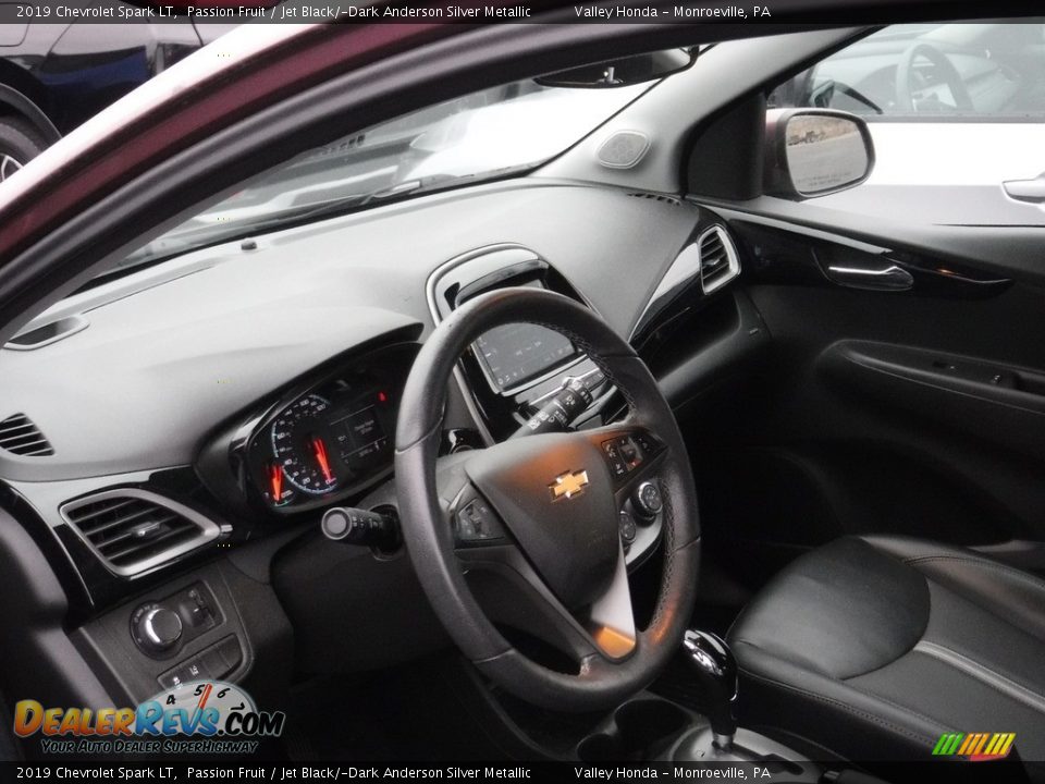 2019 Chevrolet Spark LT Passion Fruit / Jet Black/­Dark Anderson Silver Metallic Photo #13