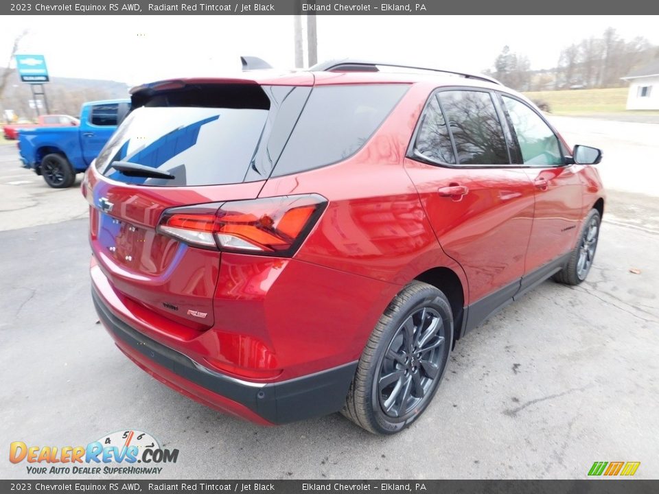 2023 Chevrolet Equinox RS AWD Radiant Red Tintcoat / Jet Black Photo #7