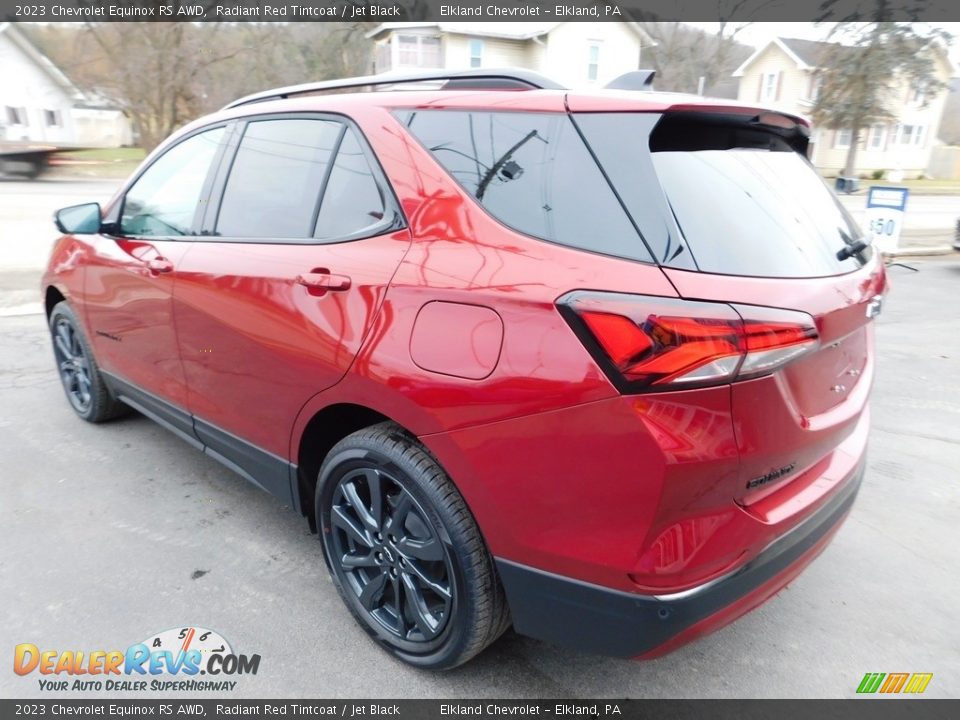 2023 Chevrolet Equinox RS AWD Radiant Red Tintcoat / Jet Black Photo #9