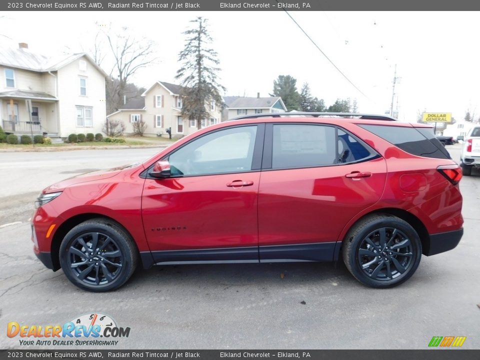 2023 Chevrolet Equinox RS AWD Radiant Red Tintcoat / Jet Black Photo #10