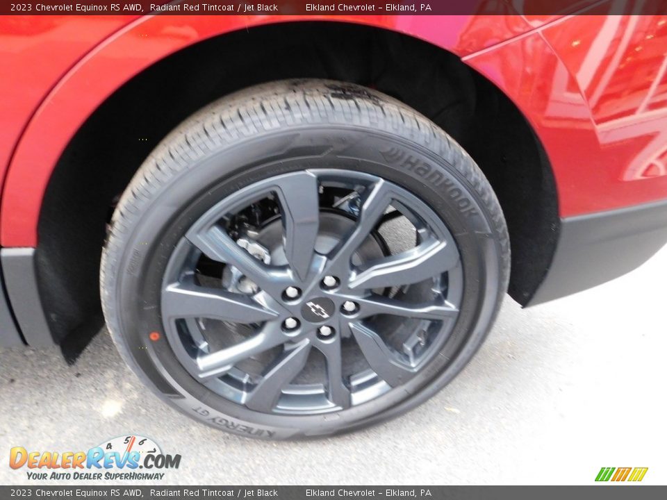 2023 Chevrolet Equinox RS AWD Radiant Red Tintcoat / Jet Black Photo #11