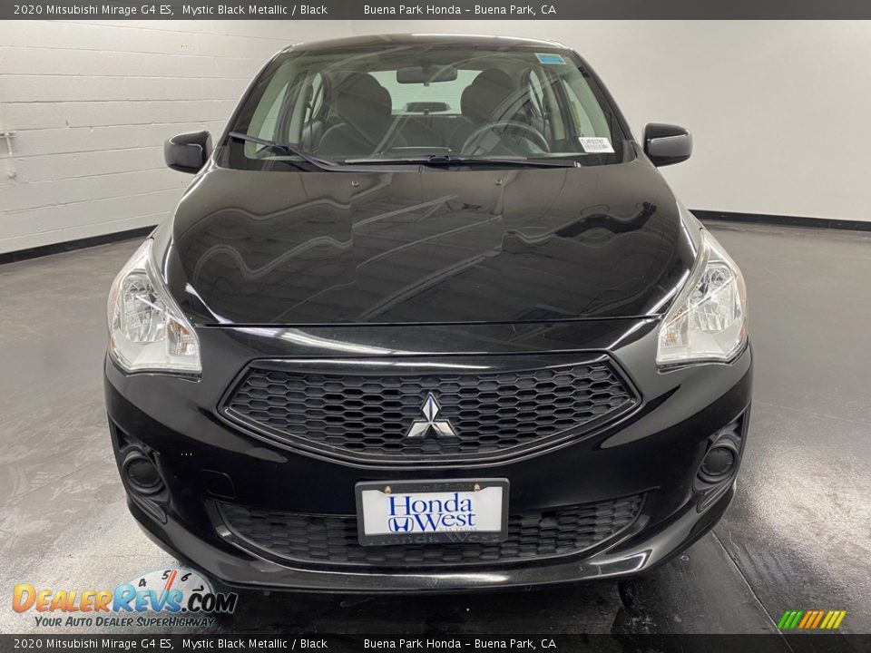 2020 Mitsubishi Mirage G4 ES Mystic Black Metallic / Black Photo #2